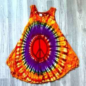 Kids by exist tie dye dress